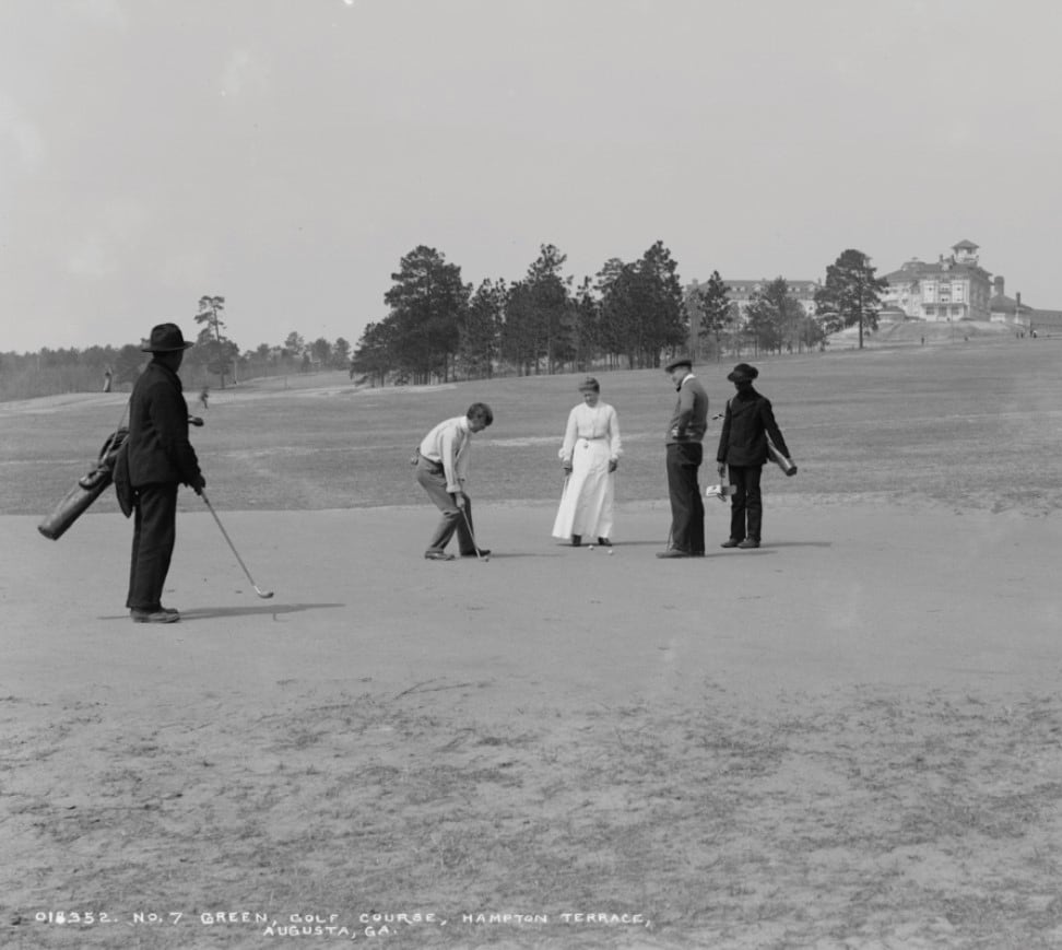 April Cabinet of Curiosities | If you think playing golf is hard today… | Aiken Bella Magazine