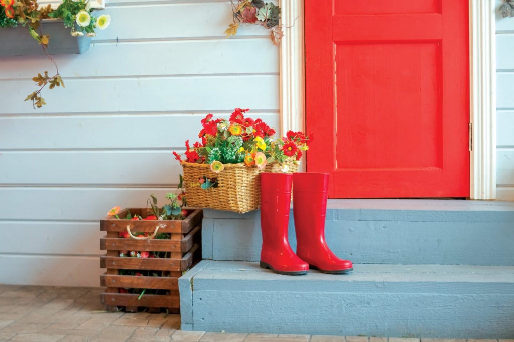 The possibilities of Red Rubber Boots