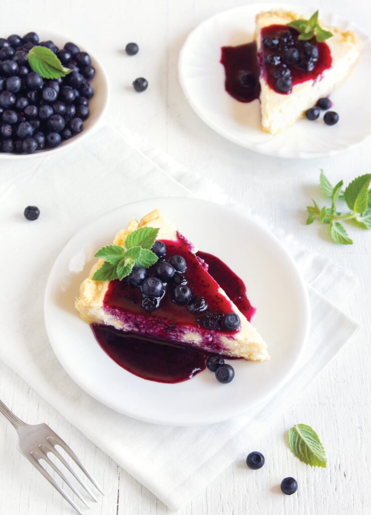 Little Sean’s Jalapeño Goat Cheesecake with Blueberry Compote | From the Kitchen of…Fuse Aiken